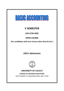 Basic accounting