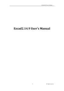 Ezcad2 EN Manual