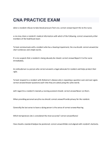 CNA PRACTICE EXAMP