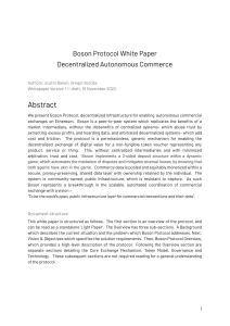 Boson Protocol Whitepaper 1 1 Nov