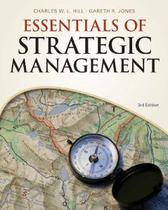  Essentials of Strategic Management Charles Hill