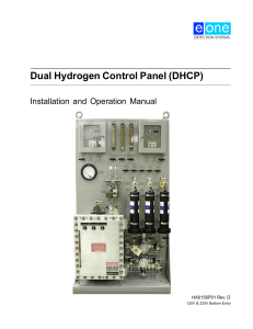 Dual Hydrogen Control Panel (DHCP)