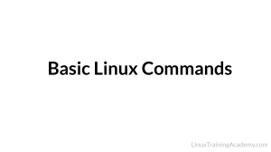 Basic-Linux-Commands