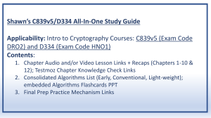 Shawns C839v5 D334 All in-One Study Guide 1