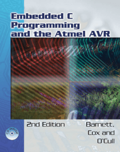 Embedded C Programming and the Atmel AVR, 2nd Edition   ( PDFDrive )