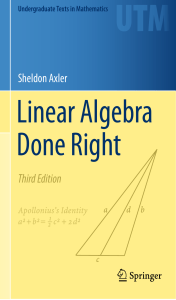 Axler2015 Book LinearAlgebraDoneRight