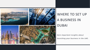 Where to Set up a Business in Dubai