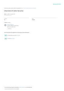 Overviewofcybersecurity