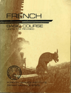 03. French Basic Course author Monique Cossard and Robert Salazar