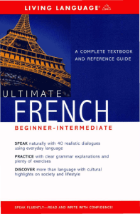 Ultimate French  Beginner-Intermediate  A Complete Textbook and Reference Guide ( PDFDrive )