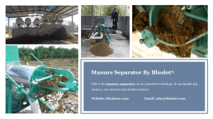 Manure Separator Equipment for Sale