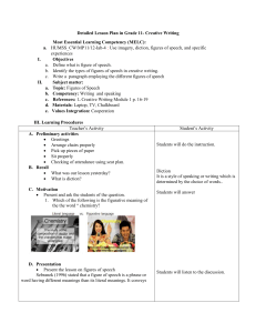 Lesson Plan  about figures of speech