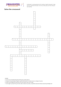 Business crossword