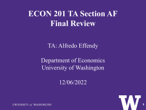Macroeconomic final review