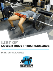 Bret Contreras - List-of-Lower-Body-Progressions