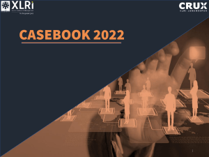 XLRI Casebook 2022