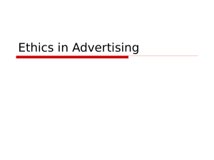 Ethics in Advertising.ppt