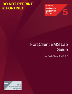 FortiClient EMS Lab