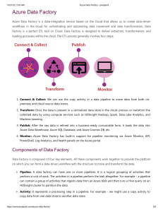 Azure Data Factory - javatpoint