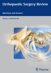Orthopaedic surgery review  questions and answers ( PDFDrive )