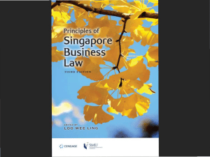 Principles of Singapore Business Law (Loo Wee Ling) 