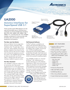 UA2000 Datasheet