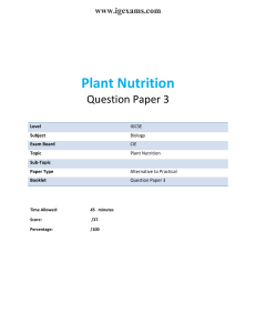 6.3-Plant-Nutrition-CIE-IGCSE-Biology-Practicals-QP