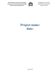 Project template