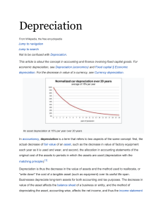 Depreciation