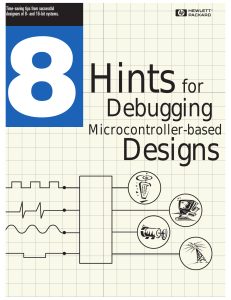 (Agilent) 8 Hints for Debugging Microcontroller based Designs