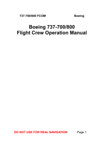 737-8 Flight Crew Operation Manual