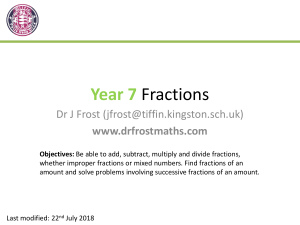 Yr7-Fractions