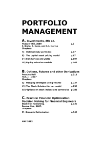 Finance - Books Material