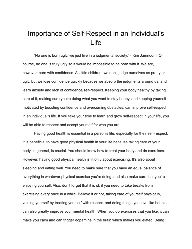 importance-of-self-respect-in-an-individual-s-life