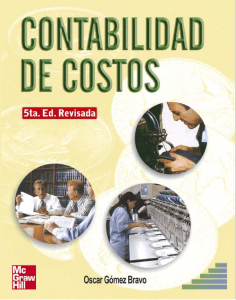 Contabilidad de costos by Oscar Gomez Br