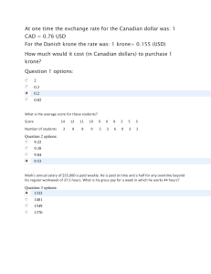Business Mathematics Aug Class Test