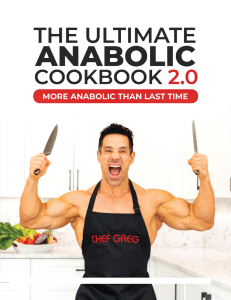 Anabolic Cookbook 2.0- Greg Doucette