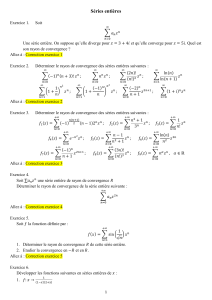 exercices corriges series entieres