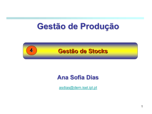 GP 4 Gestão de Stocks