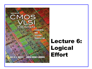 Logical Effort in CMOS VLSI Design Presentation