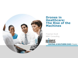 Drones in Healtcare Rise of the Machines