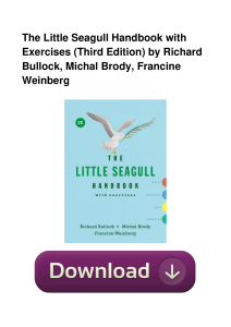 The Little Seagull Handbook with Exercis