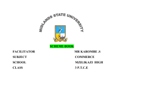 SCHEME BOOK FORM 3