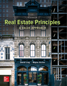 real-estate-principles-a-value-approach-5th edition