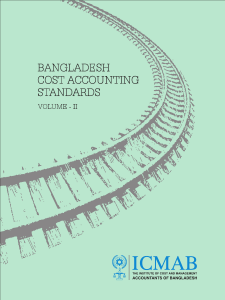 Bangladesh Cost Accounting Standards Vol II