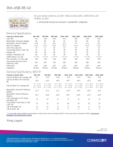 RV4-65B-R5-V2 Antenna Technical Specs