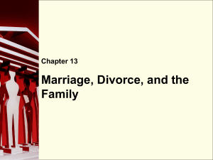 Marriage, Divorce, and Family Law