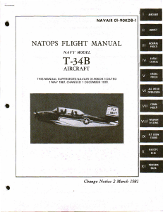 Beechcraft T-34B Flight Handbook