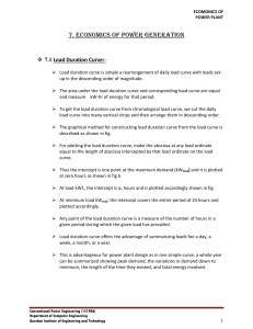 Chapter 7 economics of power generation