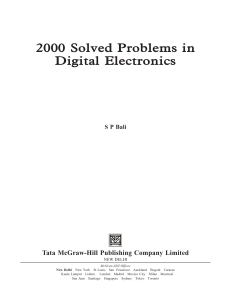 2000 solved problems in Digital Electronics - S P Bali-1